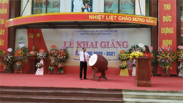 Trường THCS Thanh Liệt khai giảng năm học mới 2020 - 2021.