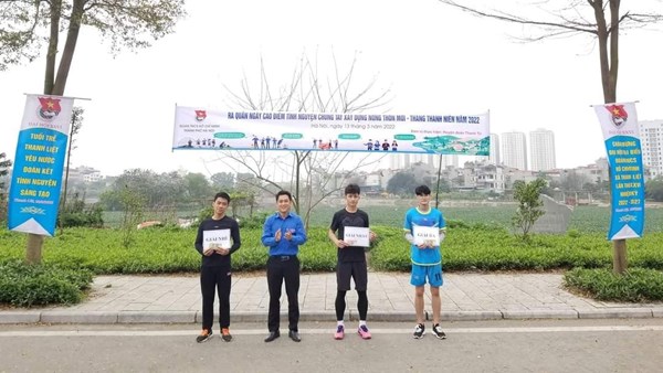 Chi Đoàn trường ta đã giành thành tích cao trong giải chạy tháng thanh niên do Đoàn TN xã Thanh Liệt tổ chức.